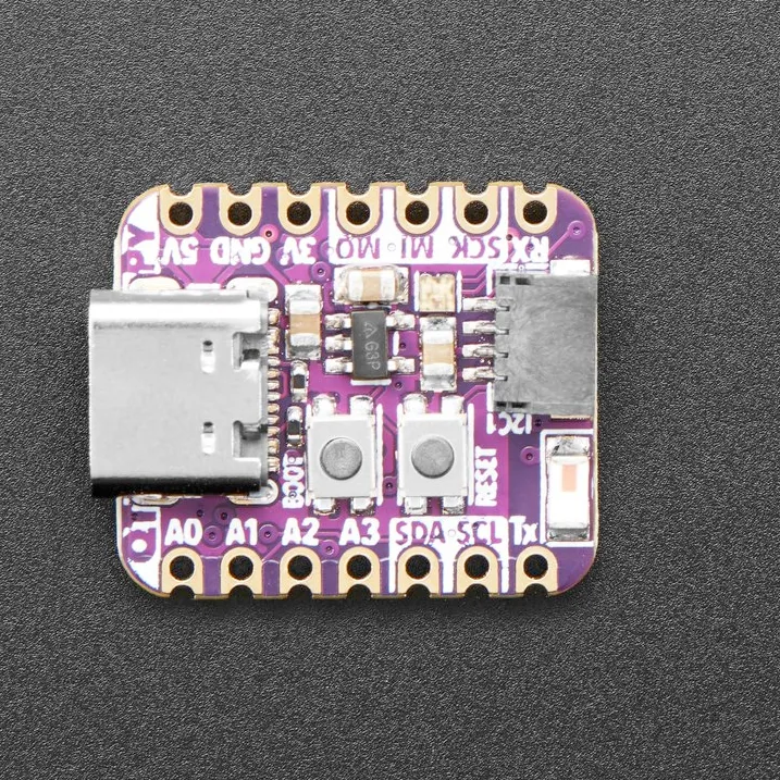 Adafruit QT Py ESP32 Development Board Details, Pinout
