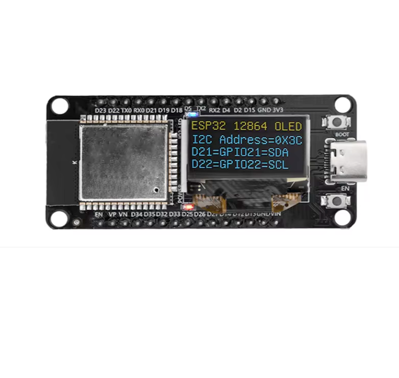 ESP32 ESP-WROOM-32D 0.96" OLED Display