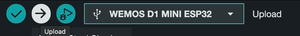 Arduino IDE Upload Code