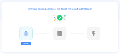 Sonoff Zigbee Dongle Firmware Update Completed