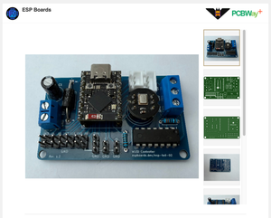 ESP-LED-02 Project on PCBWay