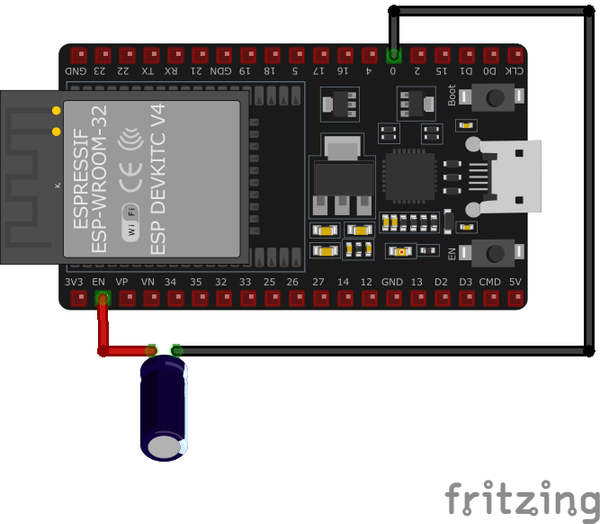 Modify Hardware to Auto-Boot ESP32