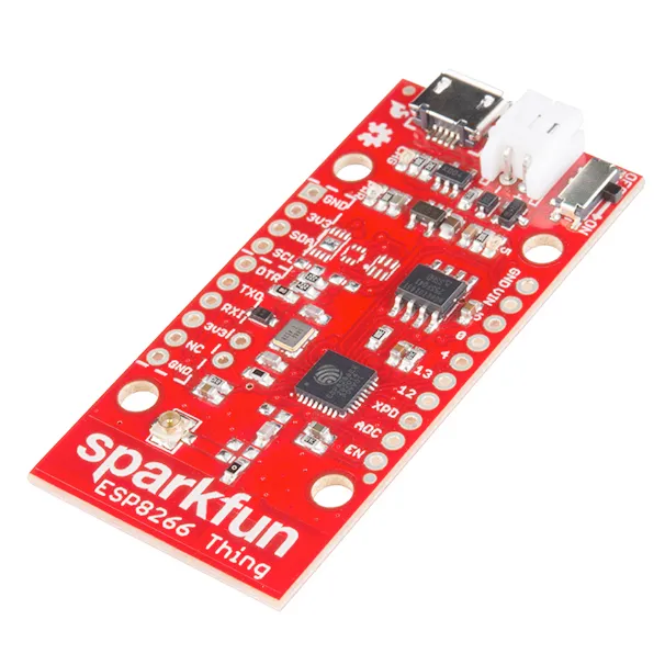Sparkfun esp8266 thing development board details pinout