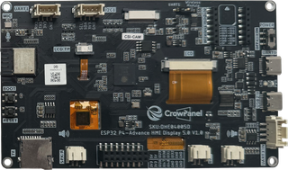 Elecrow CrowPanel Advance 5.0 ESP32-P4 HMI display board, product photo