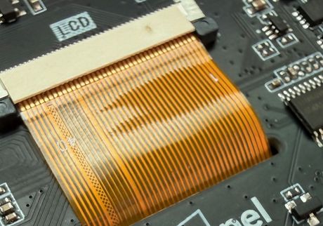 The backlight is an I2C command, not a PWM pin illustration