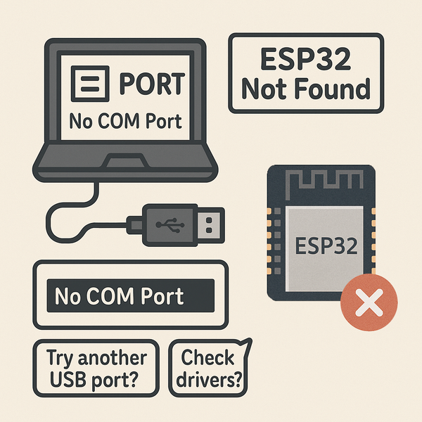 ESP32 Port Not Detected image