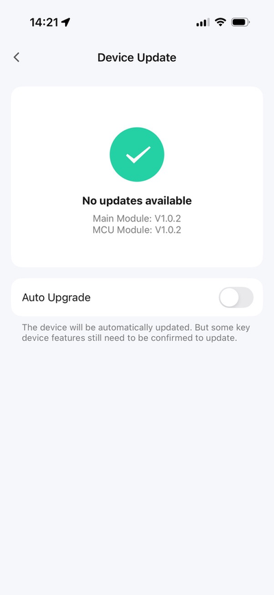 Tuya smart app showing the Guan Sen irrigation controller running firmware version 1.0.2