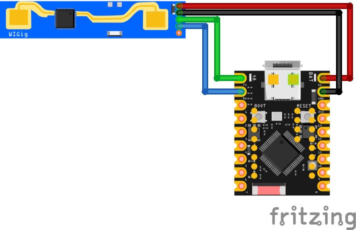LD2410B Human Presence Sensor wiring with ESP32