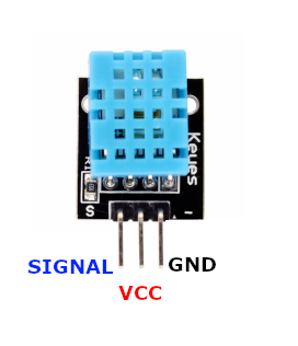 KY-015 Temperature and Humidity Sensor Module pinout
