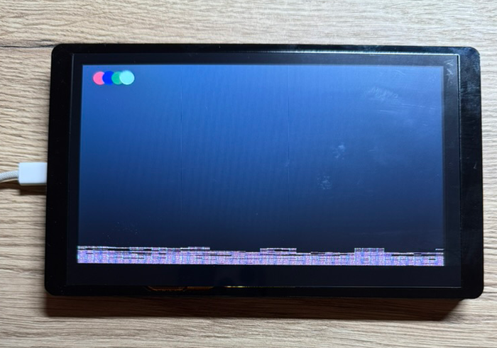 Elecrow 7 Inch Display Working but with artifacts