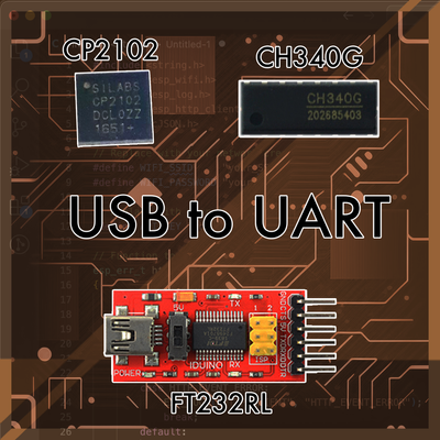 The most used USB-to-UART bridge controllers in ESP32 Development Boards are CH340 from WCH and CP2102 from SiLabs. Find out which one you should choose.