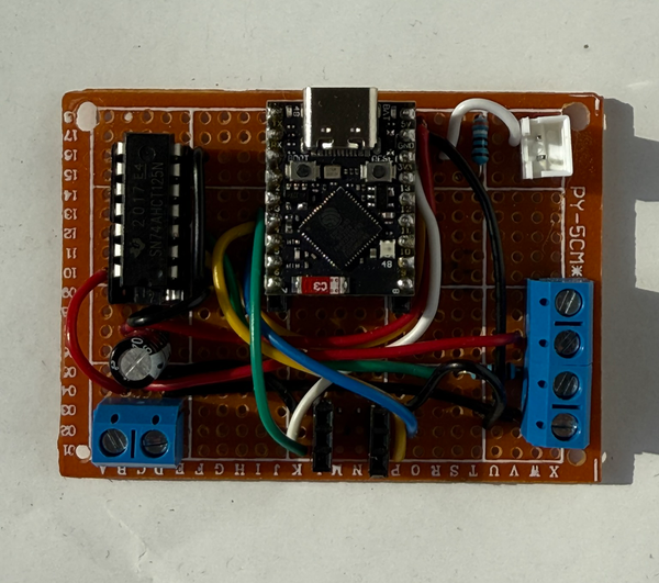 ESP-LED-01 WLED Controller Prototype PCB