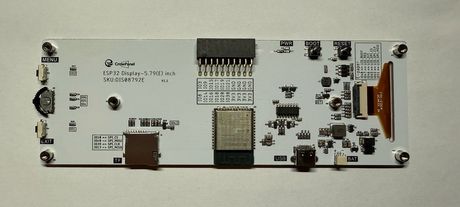 The display is dead until IO7 goes high illustration