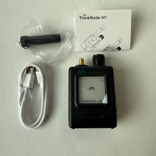 ThinkNode M1 box contents laid out