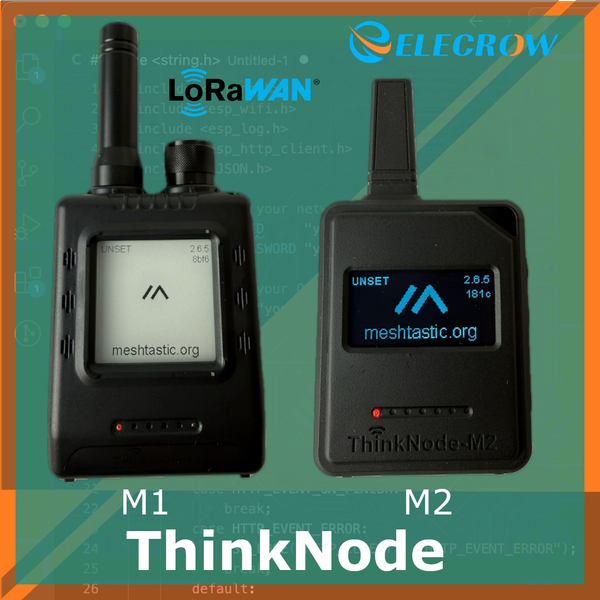 Hands-on review and comparison of Elecrow's ThinkNode-M1 (nRF52840) and ThinkNode-M2 (ESP32-S3) Meshtastic LoRa devices. Unboxing, features, display comparison, battery life, and real-world usage.