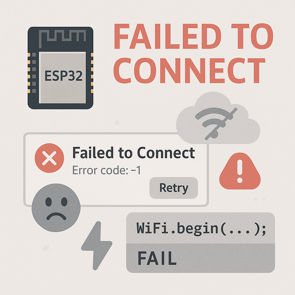 ESP32 Wi-Fi Connection Failure image