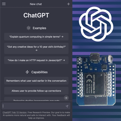 Add natural language processing capabilities to your ESP32 project by integrating the ChatGPT using OpenAI API. Step-by-step instructions with code examples