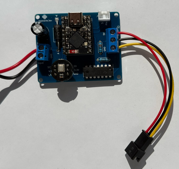 ESP-LED-01 WLED Controller Prototype PCB