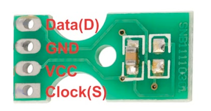 SHT11 Temperature and Humidity Sensor pinout