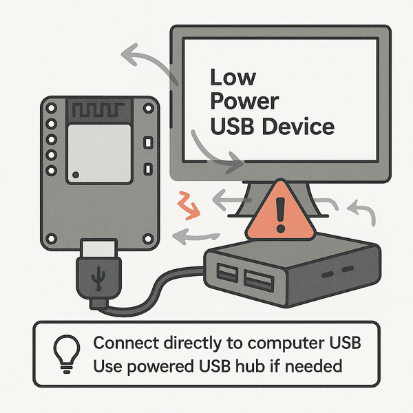 ESP32 USB Hub Power Issues image