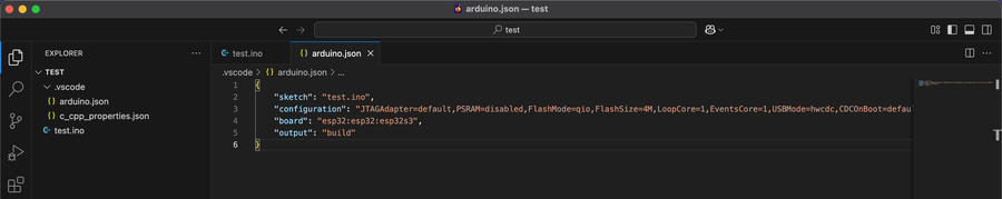 VS Code Arduino Plugin Added Build Output Location