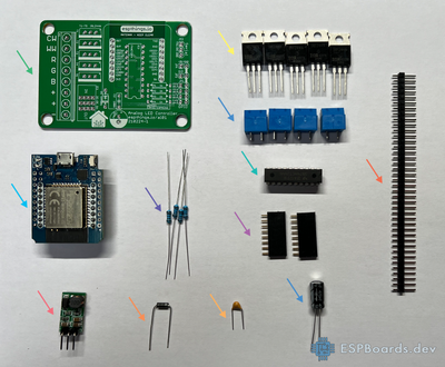 ET-AL01 RGB CCT Controller Bill of Materials