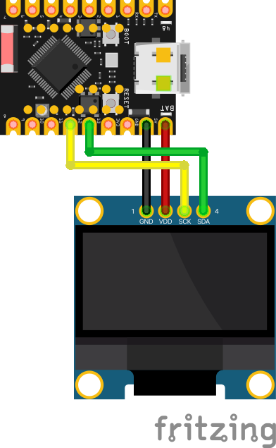 ESP32-S3 Super Mini Wiring with SSD1306 OLED