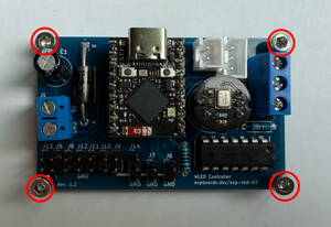 ESP-LED-02 WLED Controller Improvent - M3 standard mounting holes
