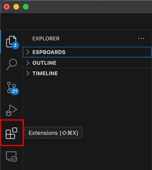 VS Code Extensions Icon