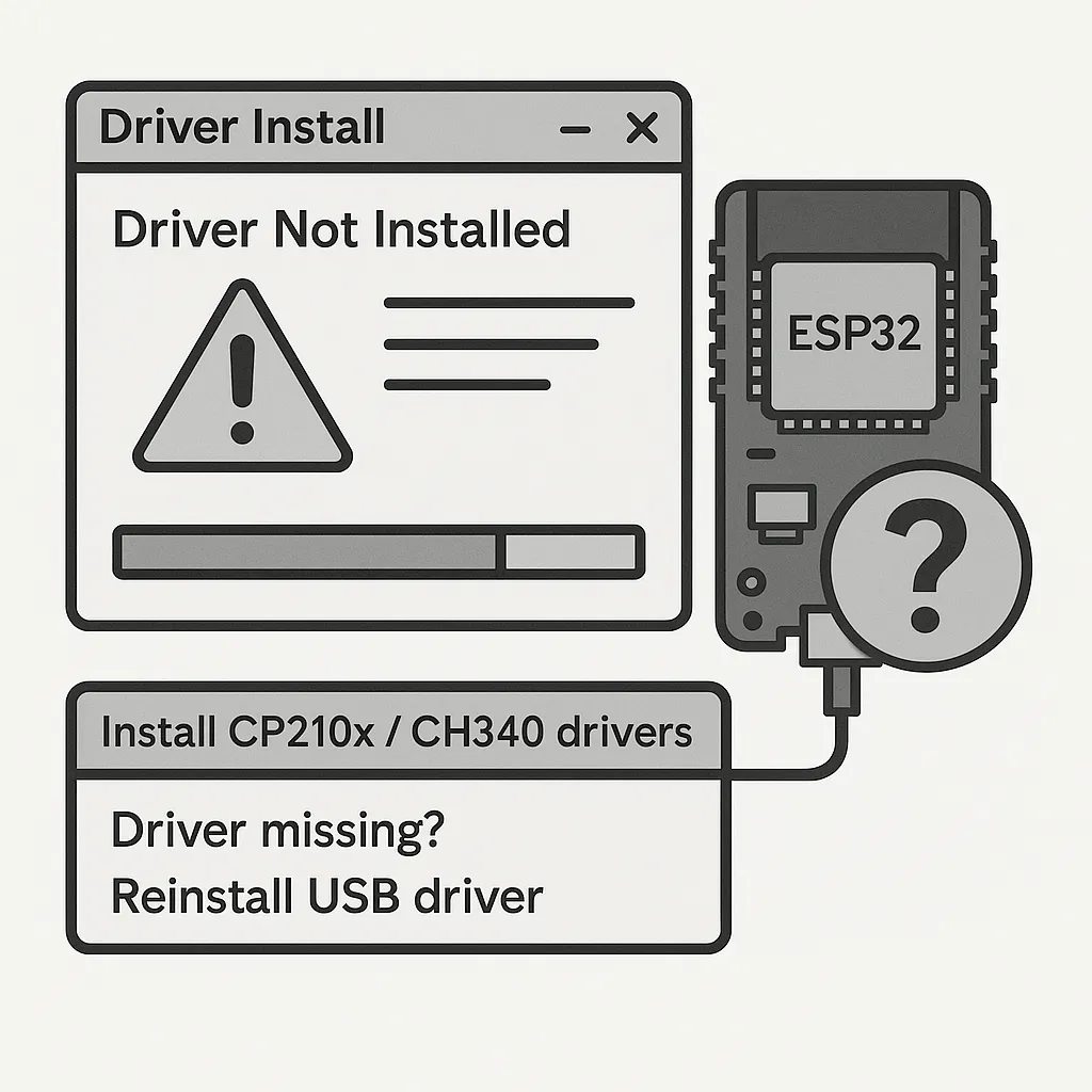 ESP32 Driver Issues