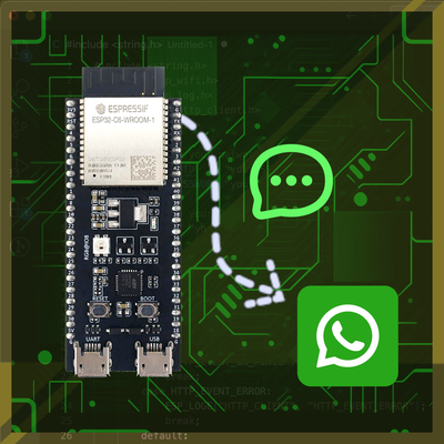 Discover how to send messages on WhatsApp using the WhatsApp API with ESP32. Send WhatsApp messages, alerts, and notifications. Tutorial and code examples.
