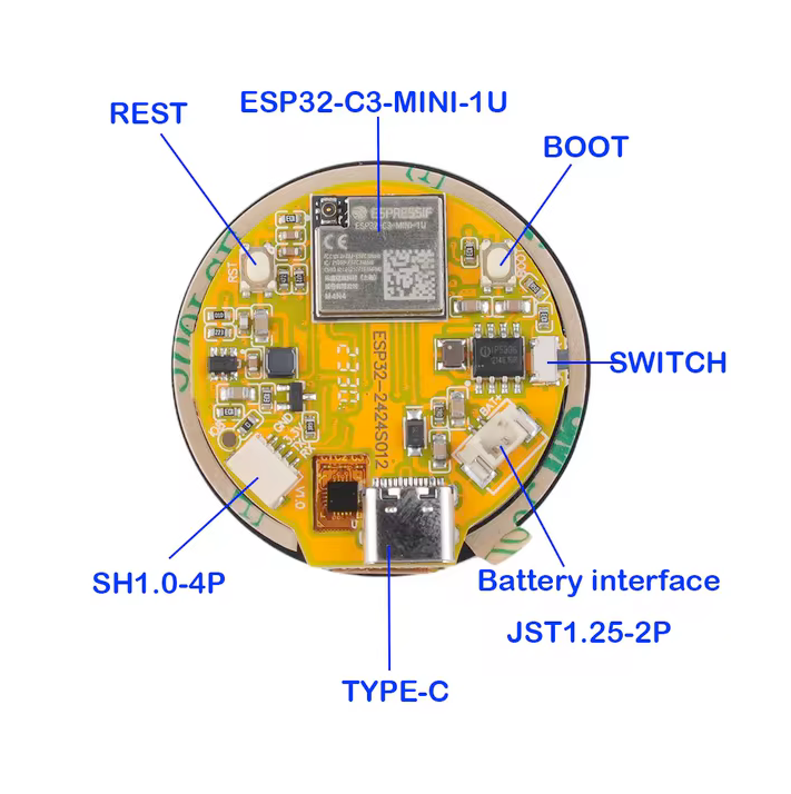 CYD ESP32-2424S012 pinout