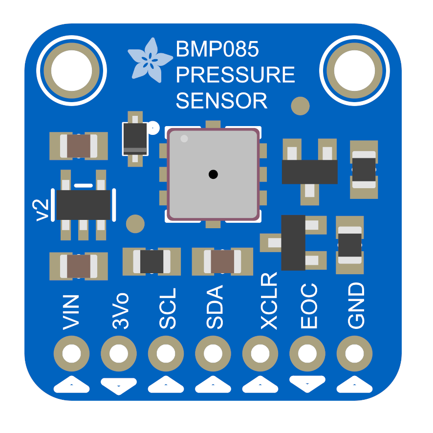 BMP085 Barometric Pressure Sensor pinout