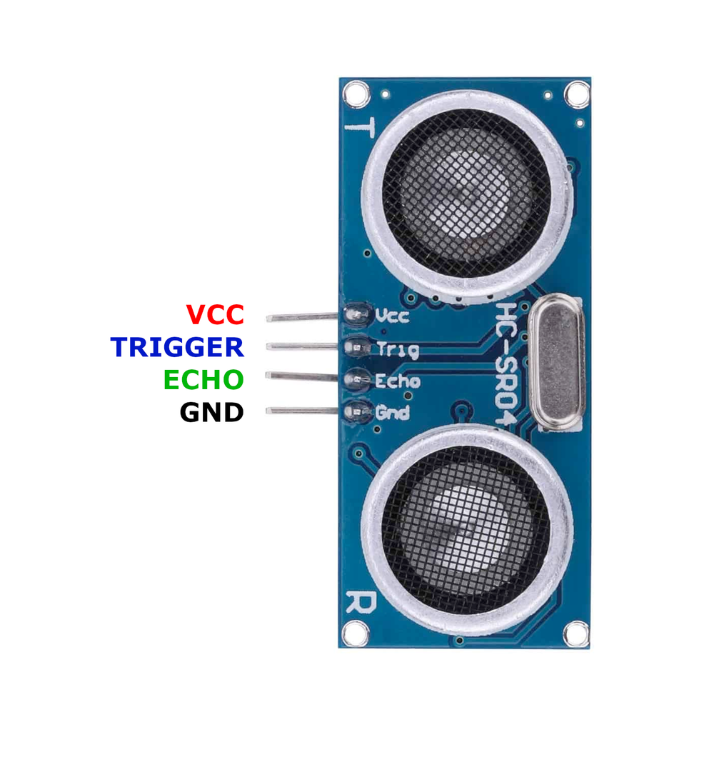 KY-050 Ultrasonic Distance Sensor Module pinout