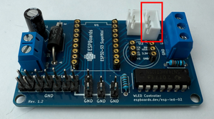 ESP-LED-02 Controller Improvement - Added Infrared Sensor Connector